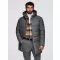 Pánský kabát OMBRE OM-JALJ-0264 GREY