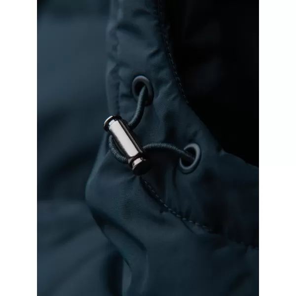  Pánský kabát OMBRE OM-JALJ-0269 NAVY BLUE 