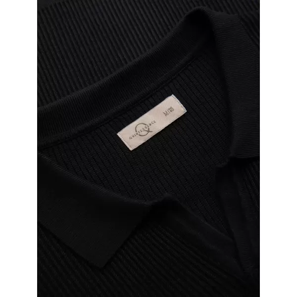  Pánské polo triko OMBRE OM-POSS-0160 BLACK 