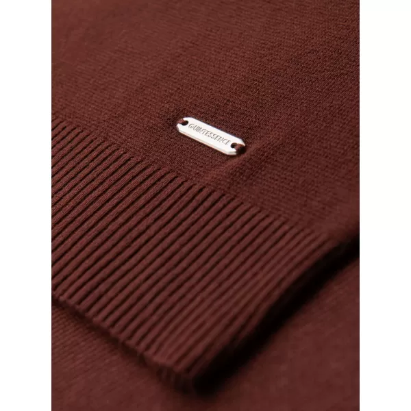  Pánské triko OMBRE OM-TSCT-0252 WARM BROWN 