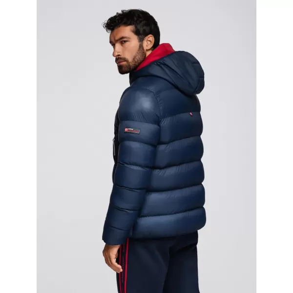  Pánská bunda OMBRE OM-JAHP-0303 NAVY BLUE 