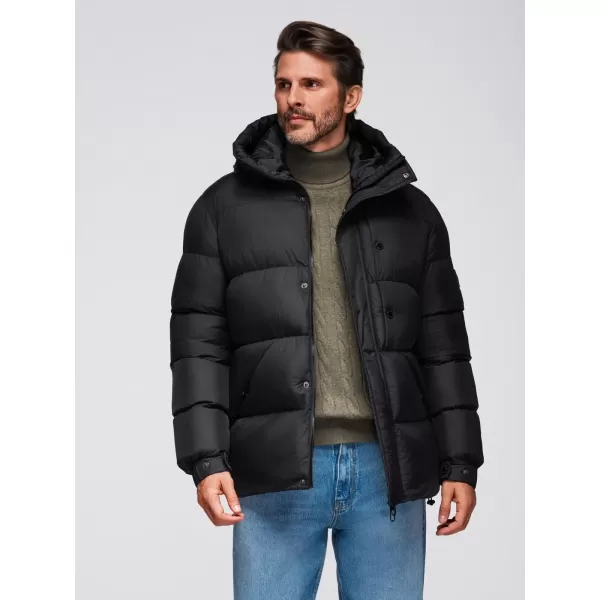  Pánská bunda OMBRE OM-JAHP-0238 BLACK 