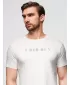 Pánské triko OMBRE OM-TSPT-0248 WHITE