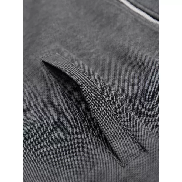  Pánská mikina OMBRE OM-SSZP-0210 BLACK/GREY 