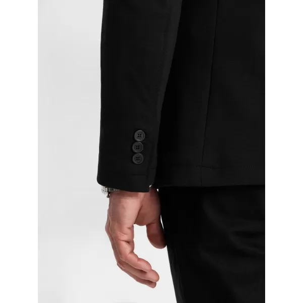  Pánské sako OMBRE OM-BLZB-0101 BLACK 