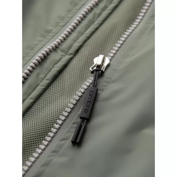  Pánská bunda OMBRE OM-JANP-0228 GREY 