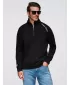 Pánská mikina OMBRE OM-SSZP-0211 BLACK