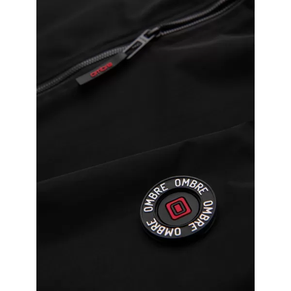  Pánská bunda OMBRE OM-JANP-0222 V2 BLACK 