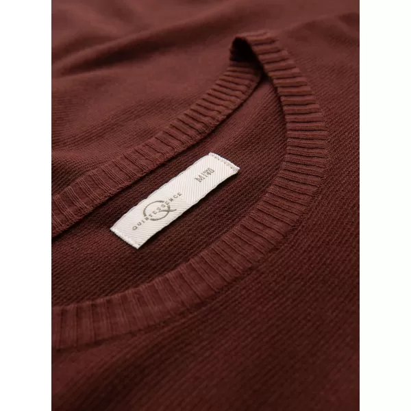  Pánské triko OMBRE OM-TSCT-0252 WARM BROWN 