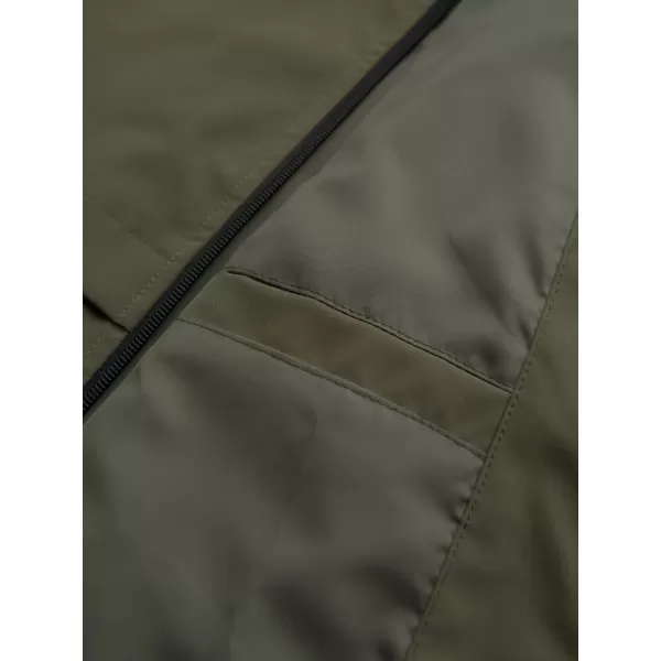  Pánská bunda OMBRE OM-JANP-0225 OLIVE 
