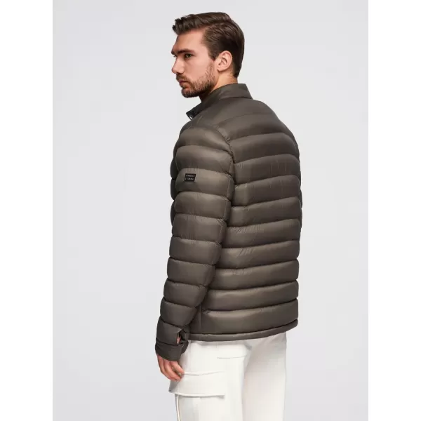  Pánská bunda OMBRE OM-JALP-0261 OLIVE 