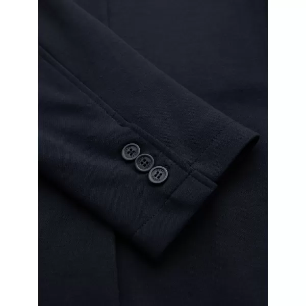  Pánské sako OMBRE OM-BLZB-0101 NAVY BLUE 