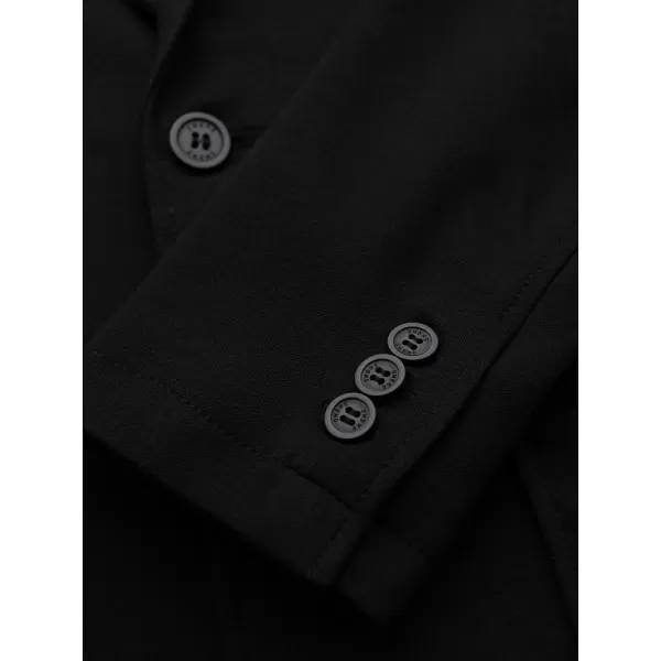  Pánské sako OMBRE OM-BLZB-0101 BLACK 