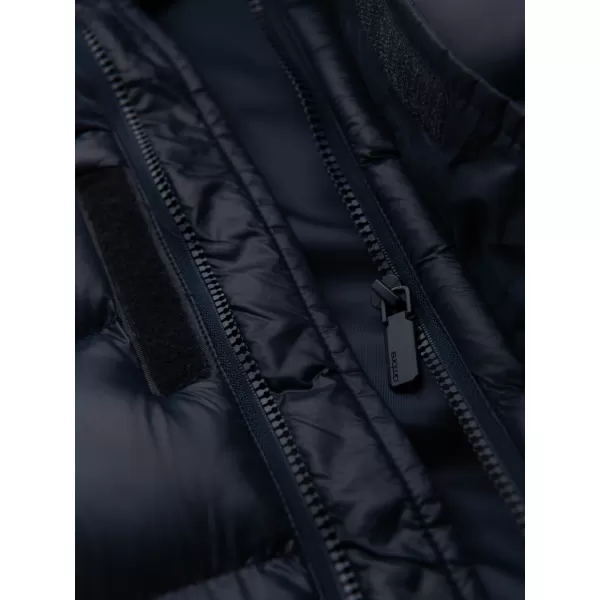  Pánský kabát OMBRE OM-JALJ-0266 NAVY BLUE 