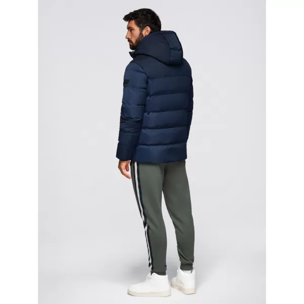  Pánská bunda OMBRE OM-JAHP-0304 NAVY BLUE 