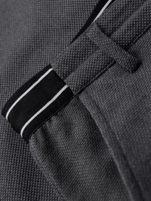 Pánské kalhoty OMBRE OM-PACP-0116 NEW DARK GREY