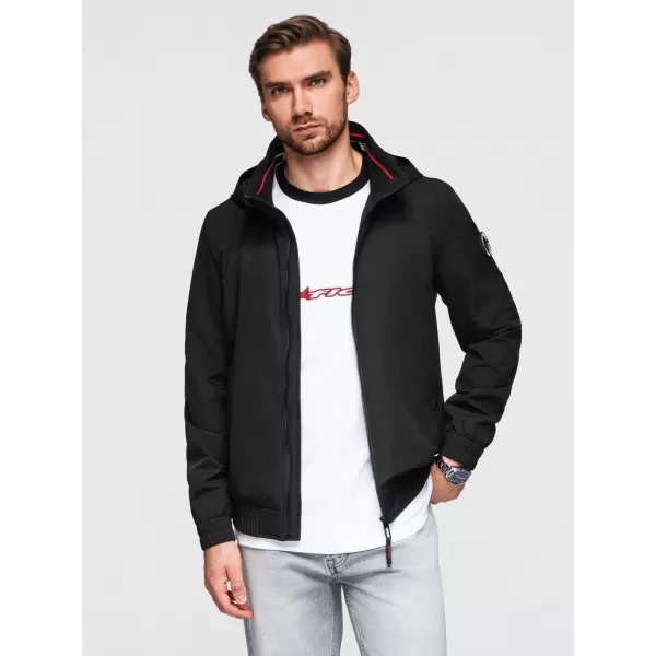 Pánská bunda OMBRE OM-JANP-0222 V2 BLACK 
