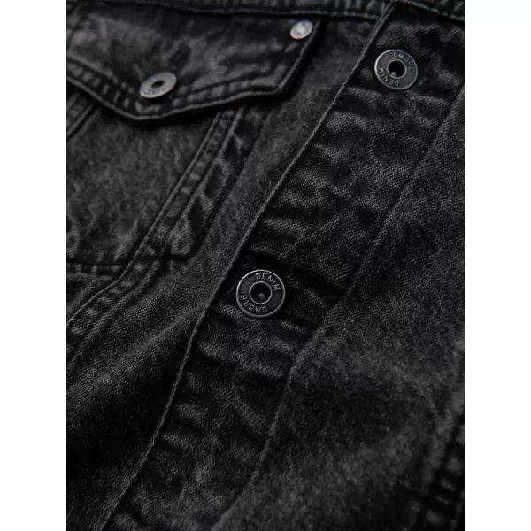  Pánská bunda OMBRE OM-JADJ-0219 BLACK 