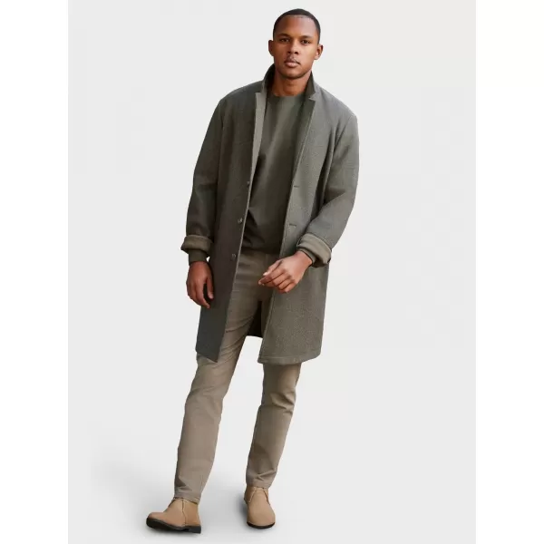  Pánský kabát OMBRE OM-COWC-0104-new GRAPHITE/KHAKI 