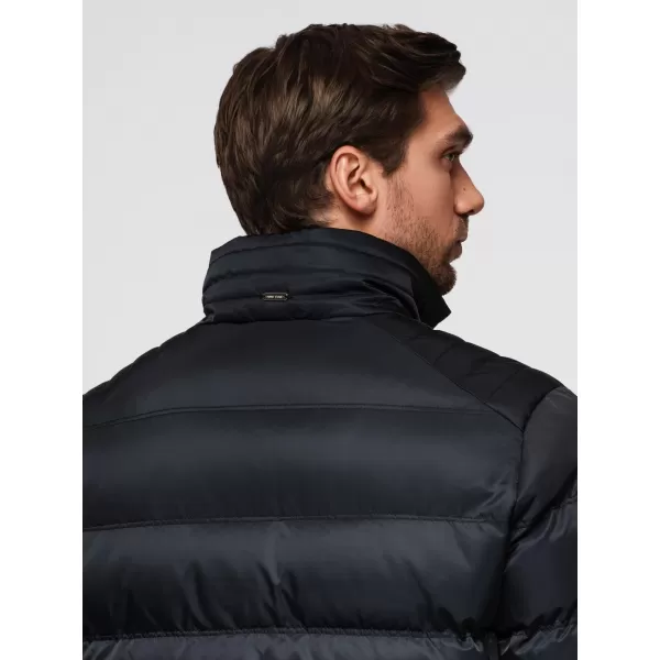  Pánská bunda OMBRE OM-JALP-0218 BLACK 