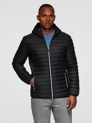 Pánská bunda OMBRE OM-JALJ-0266 BLACK