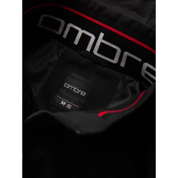  Pánská bunda OMBRE OM-JANP-0222 V2 BLACK 