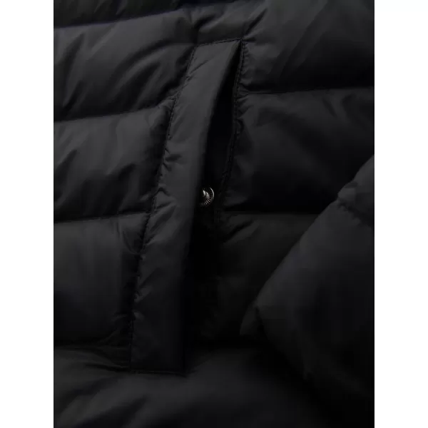  Pánský kabát OMBRE OM-JALJ-0266 BLACK 