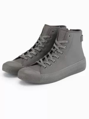 Pánské boty OMBRE OM-FOTH-0184 DARK BEIGE