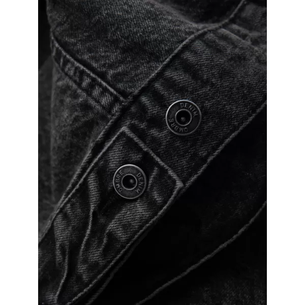  Pánská bunda OMBRE OM-JADJ-0219 BLACK 