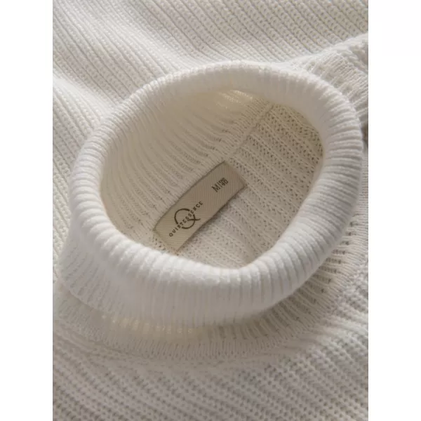  Pánský svetr OMBRE OM-SWTN-0162 WHITE 