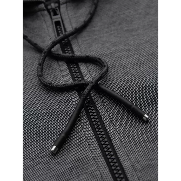  Pánská mikina OMBRE OM-SSZP-0210 GREY/BLACK 