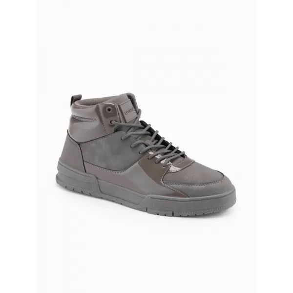  Pánské boty OMBRE OM-FOSH-0178 BROWN 