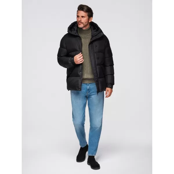  Pánská bunda OMBRE OM-JAHP-0238 BLACK 