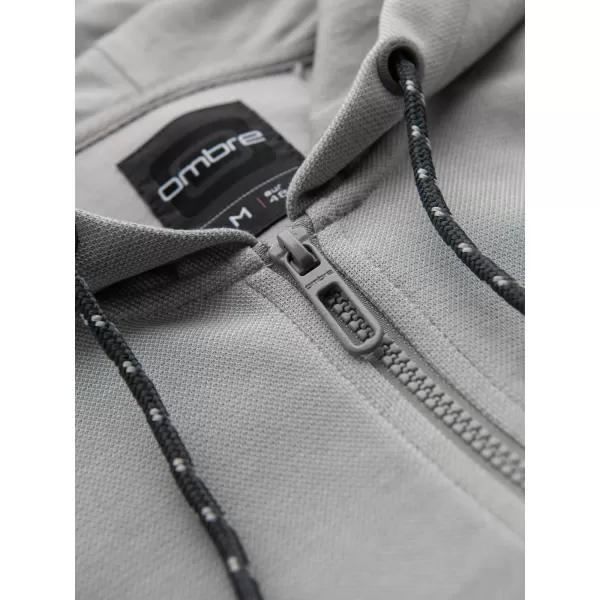  Pánská mikina OMBRE BLACK OM-SSZP-0210 GREY 