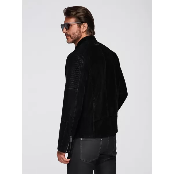  Pánská bunda OMBRE OM-JAFL-0197 BLACK 