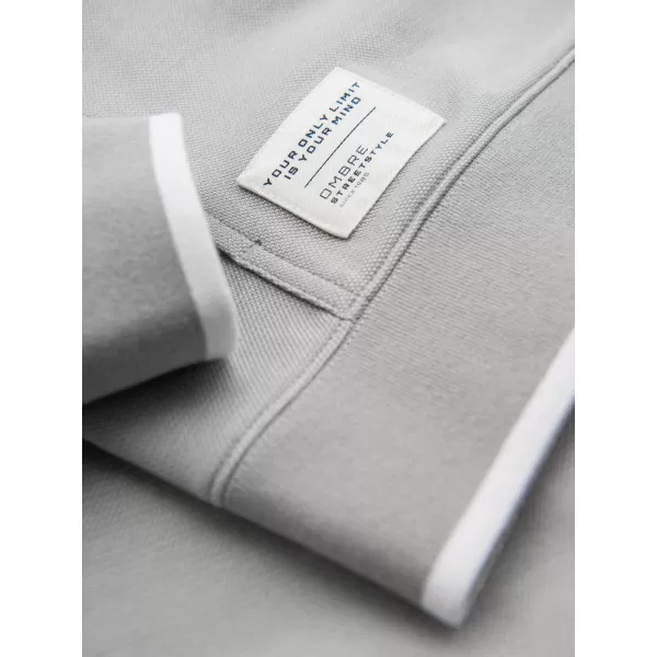  Pánská mikina OMBRE BLACK OM-SSZP-0210 GREY 