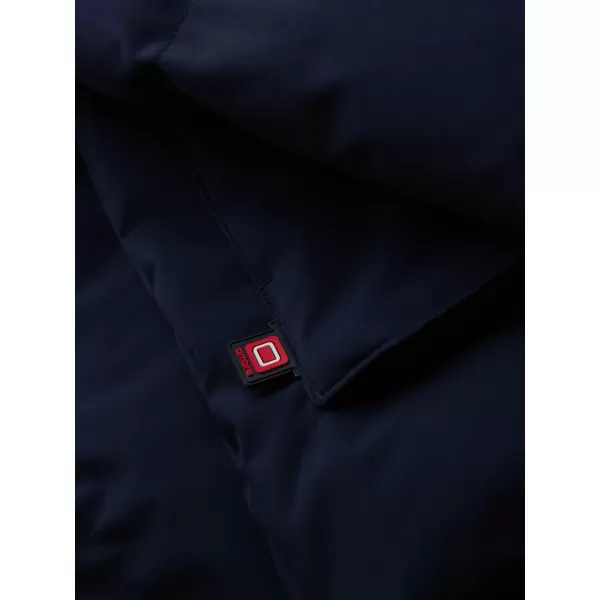  Pánská zimní bunda OMBRE OM-JAHP-0306 NAVY BLUE 