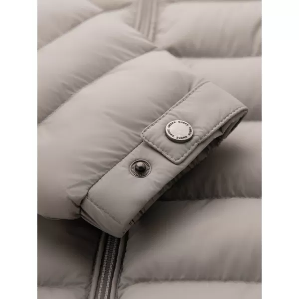  Pánská bunda OMBRE OM-JALP-0231 LIGHT GREY 