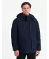 Pánská zimní bunda OMBRE OM-JAHP-0306 NAVY BLUE
