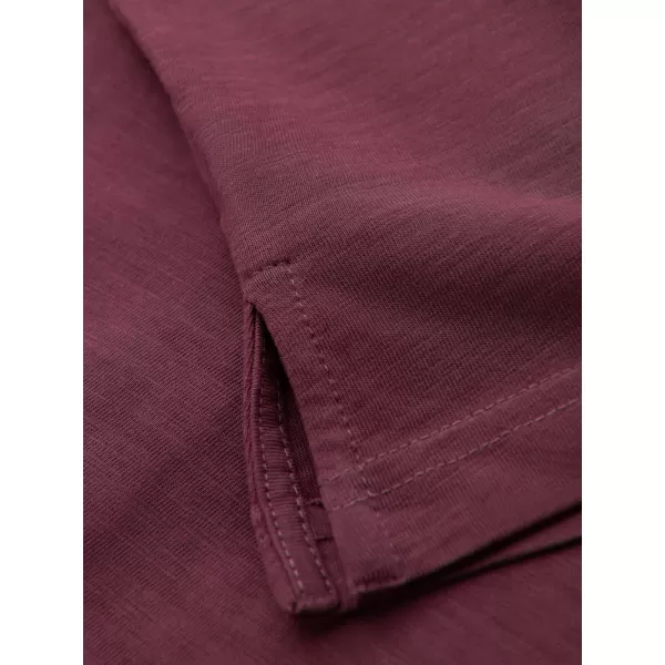  Pánské triko s límečkem OMBRE OM-POWS-0142 MAROON 