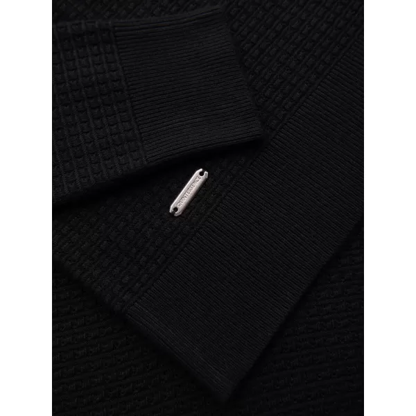  Pánský svetr OMBRE OM-SWSW-0181 BLACK 
