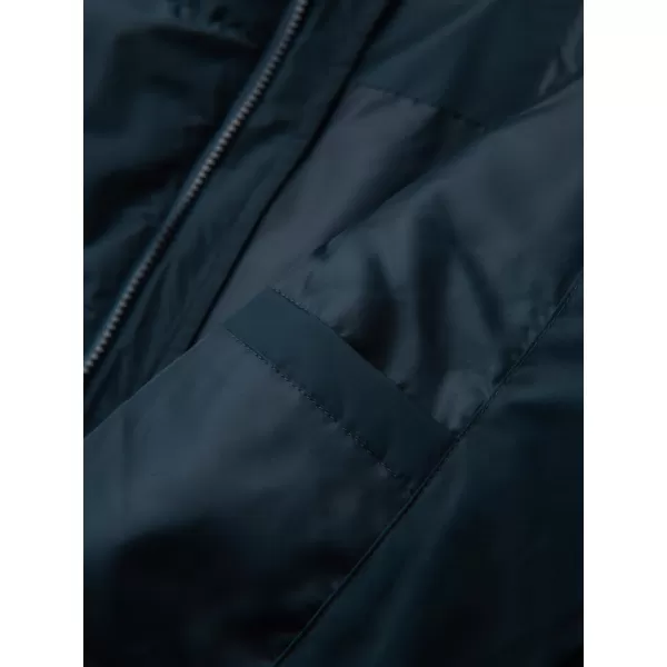  Pánský kabát OMBRE OM-JALJ-0269 NAVY BLUE 