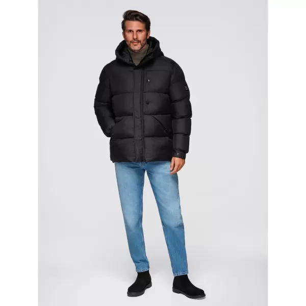  Pánská bunda OMBRE OM-JAHP-0238 BLACK 