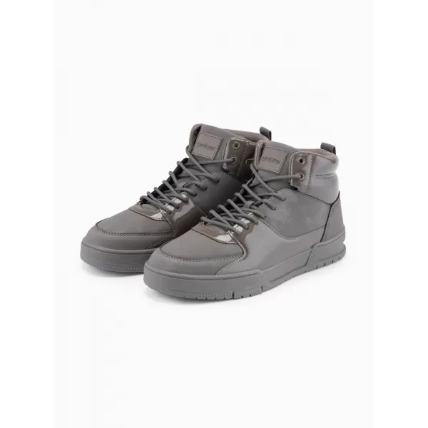  Pánské boty OMBRE OM-FOSH-0178 BROWN 