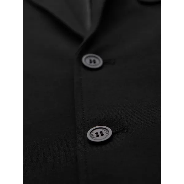  Pánské sako OMBRE OM-BLZB-0101 BLACK 
