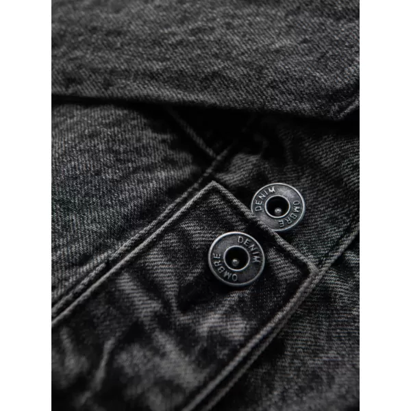  Pánská bunda OMBRE OM-JADJ-0219 GRAPHITE 