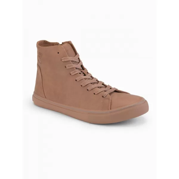  Pánské boty OMBRE OM-FOTH-0185 LIGHT BROWN 