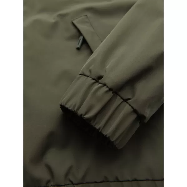 Pánská bunda OMBRE OM-JANP-0225 OLIVE 