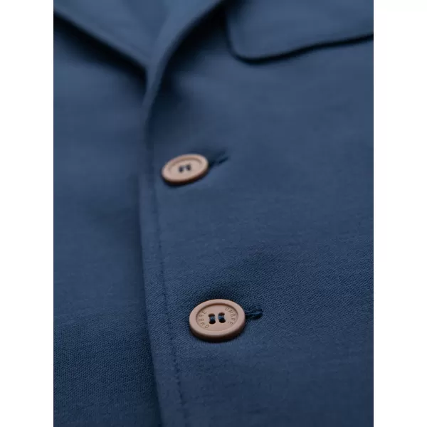  Pánské sako OMBRE OM-BLZB-0101 DARK BLUE 