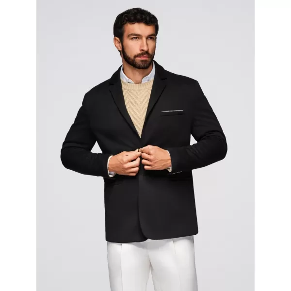  Pánská bunda OMBRE OM-BLZB-0100 BLACK 
